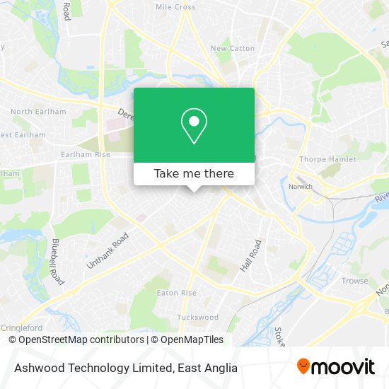 Ashwood Technology Limited map