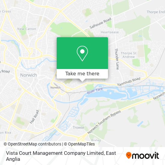 Vista Court Management Company Limited map
