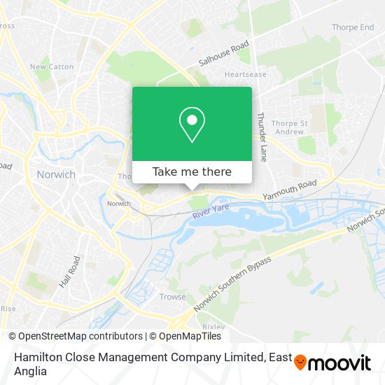 Hamilton Close Management Company Limited map