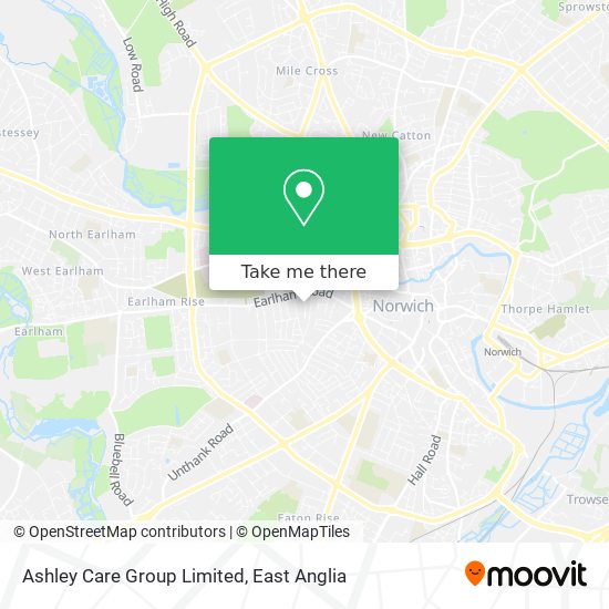 Ashley Care Group Limited map
