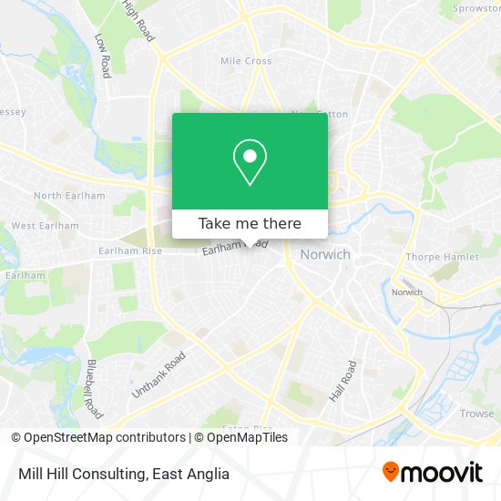 Mill Hill Consulting map