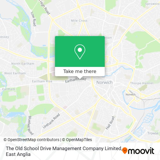 The Old School Drive Management Company Limited map
