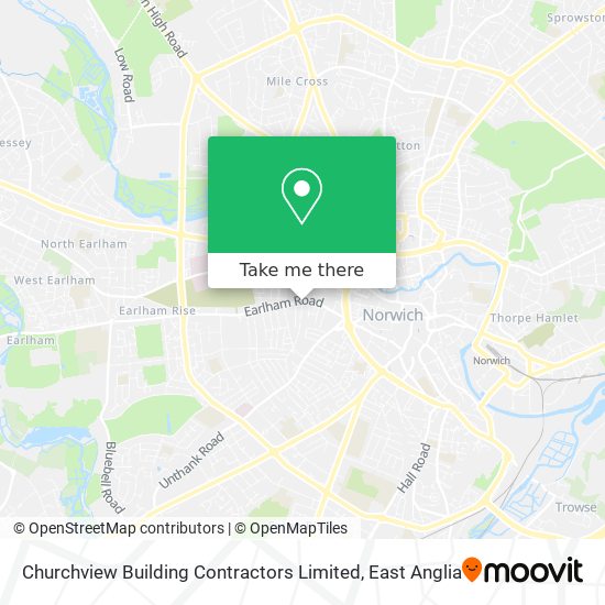 Churchview Building Contractors Limited map