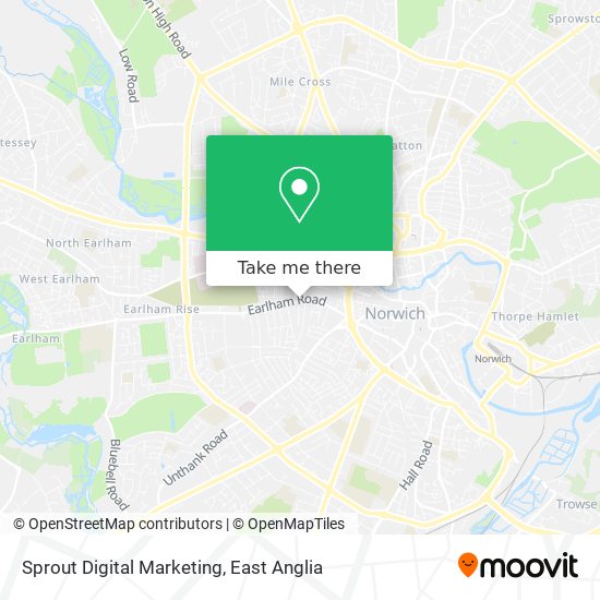Sprout Digital Marketing map