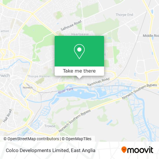 Colco Developments Limited map