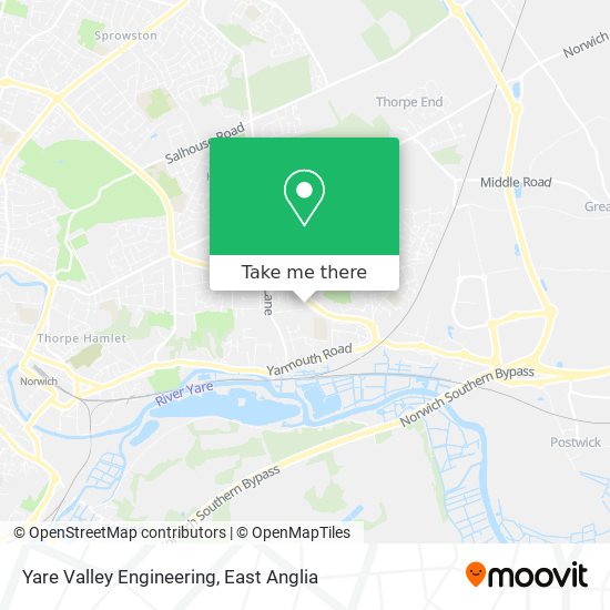 Yare Valley Engineering map