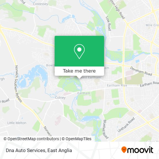 Dna Auto Services map