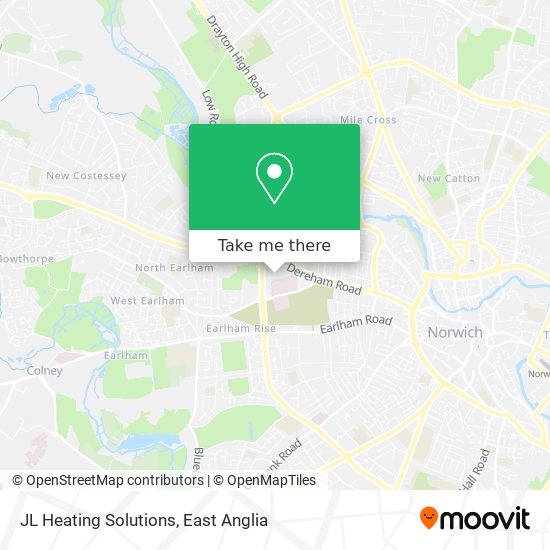 JL Heating Solutions map