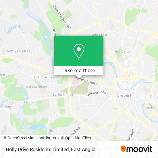 Holly Drive Residents Limited map