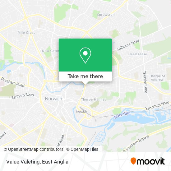 Value Valeting map