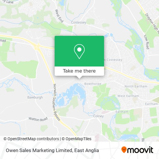 Owen Sales Marketing Limited map