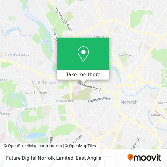 Future Digital Norfolk Limited map