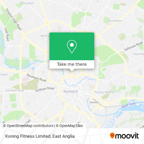 Koning Fitness Limited map