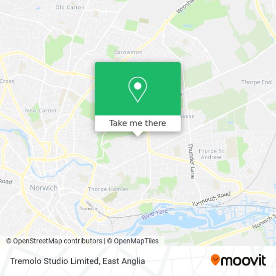 Tremolo Studio Limited map