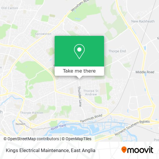 Kings Electrical Maintenance map