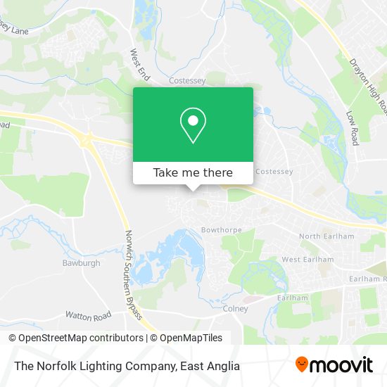 The Norfolk Lighting Company map