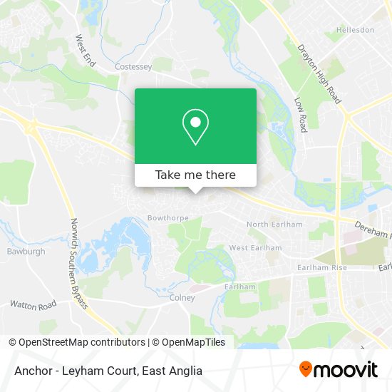 Anchor - Leyham Court map