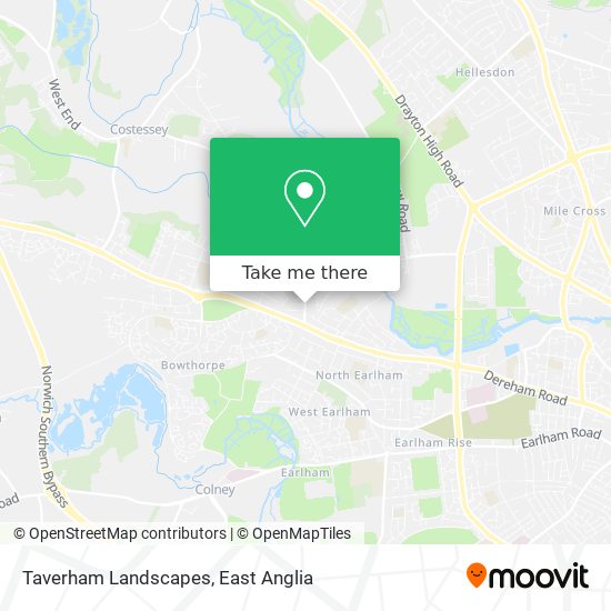 Taverham Landscapes map
