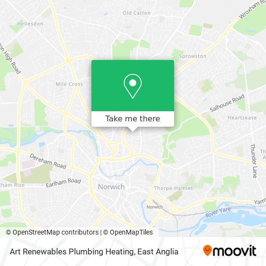 Art Renewables Plumbing Heating map