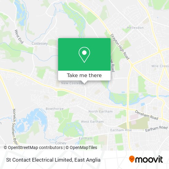 St Contact Electrical Limited map