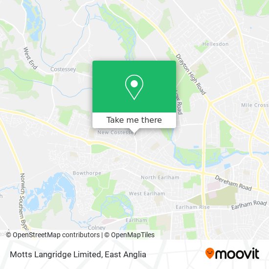Motts Langridge Limited map