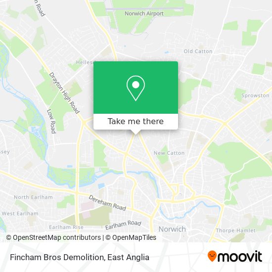 Fincham Bros Demolition map