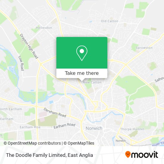 The Doodle Family Limited map