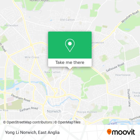 Yong Li Norwich map