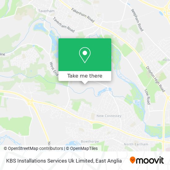 KBS Installations Services Uk Limited map