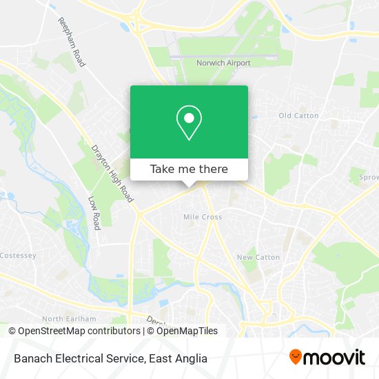 Banach Electrical Service map