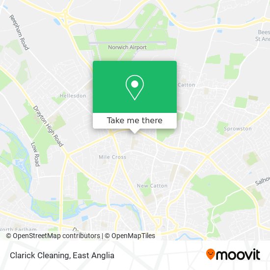 Clarick Cleaning map