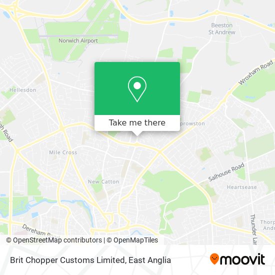 Brit Chopper Customs Limited map