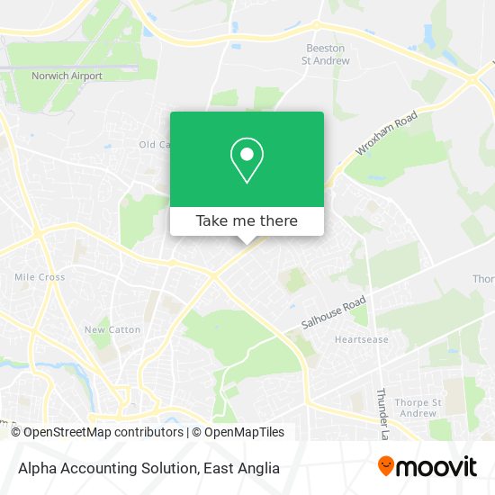 Alpha Accounting Solution map