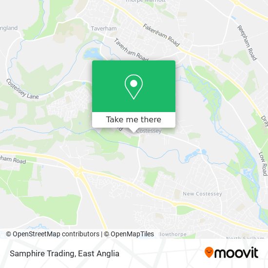 Samphire Trading map