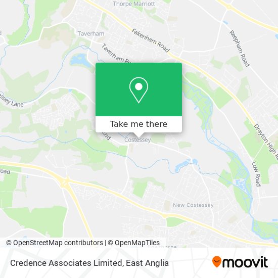 Credence Associates Limited map