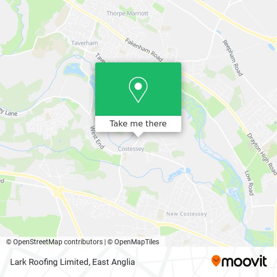 Lark Roofing Limited map