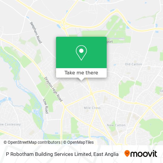 P Robotham Building Services Limited map