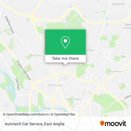 Autotech Car Service map