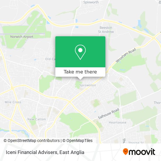 Iceni Financial Advisers map