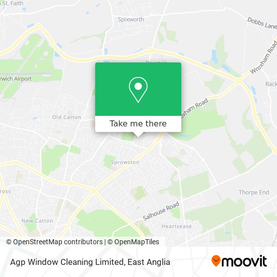 Agp Window Cleaning Limited map