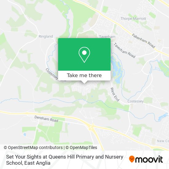 Set Your Sights at Queens Hill Primary and Nursery School map