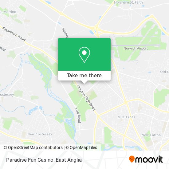 Paradise Fun Casino map