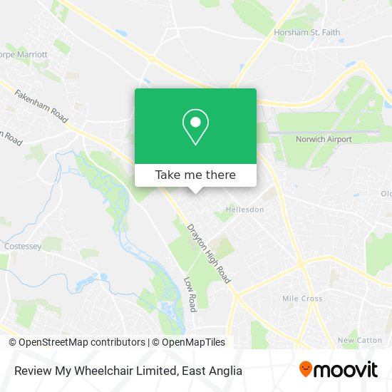 Review My Wheelchair Limited map