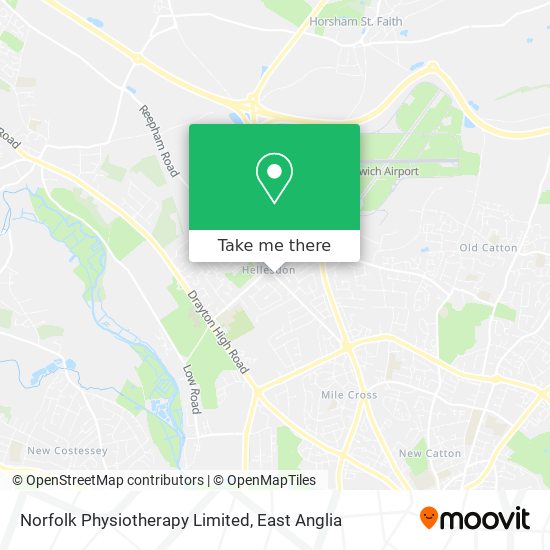 Norfolk Physiotherapy Limited map