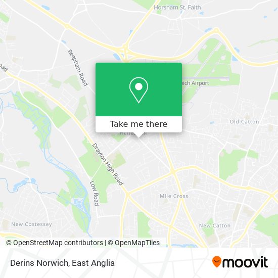 Derins Norwich map