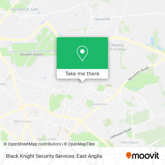 Black Knight Security Services map