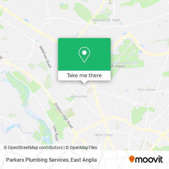 Parkers Plumbing Services map