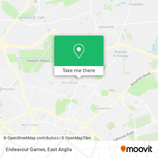 Endeavour Games map