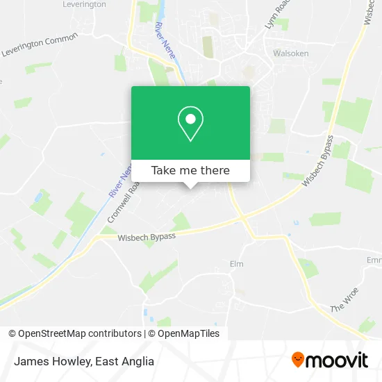 James Howley map
