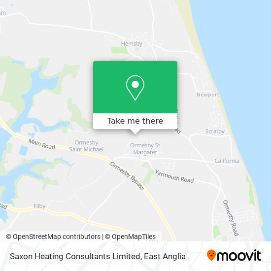 Saxon Heating Consultants Limited map